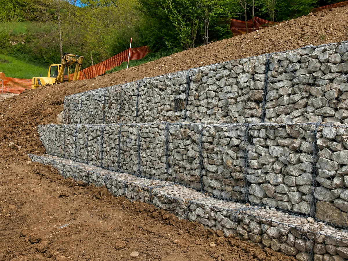 Construcción de gaviones — BIOSEMBRAR S.A.S